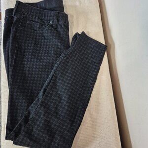 Houndstooth Skinny Jeans